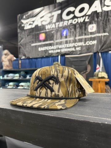 Puff Crossed Turkey Spurs Embroidered Hat