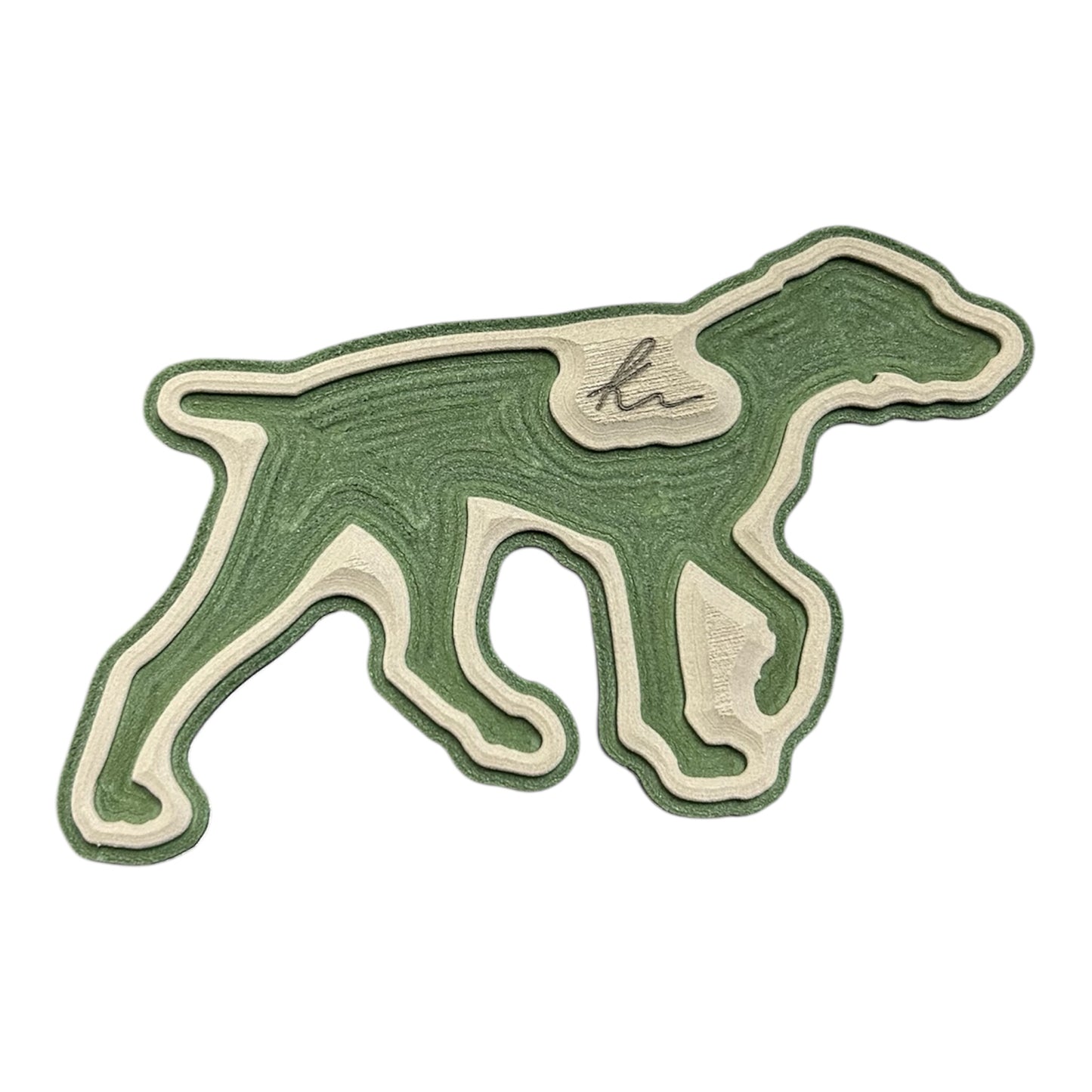 Pointer Outline Turtle Box Foam Sticker