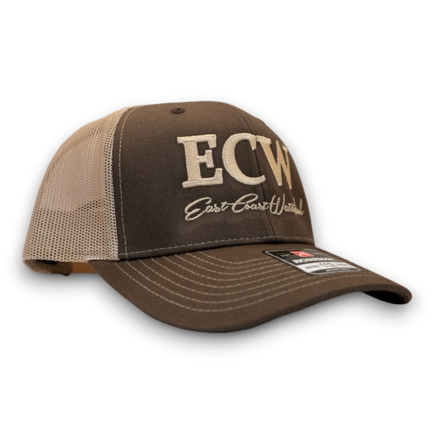 Embroidered ECW Logo snapback