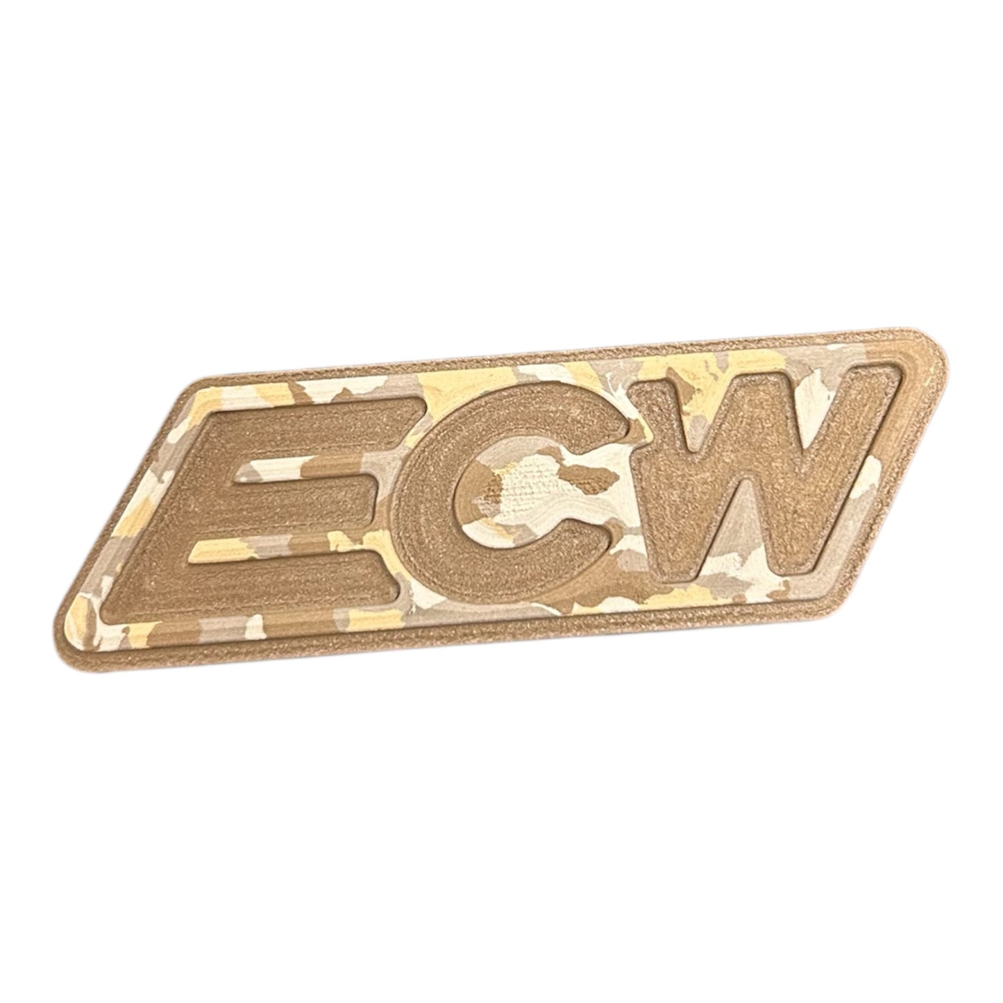 ECW Script Turtle Box Sticker