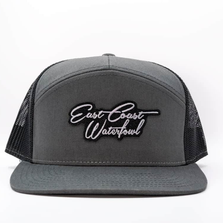 East Coast Waterfowl Script Patch Hats