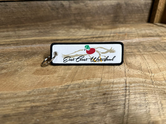 Wood Duck ECW Script Logo Key Chains