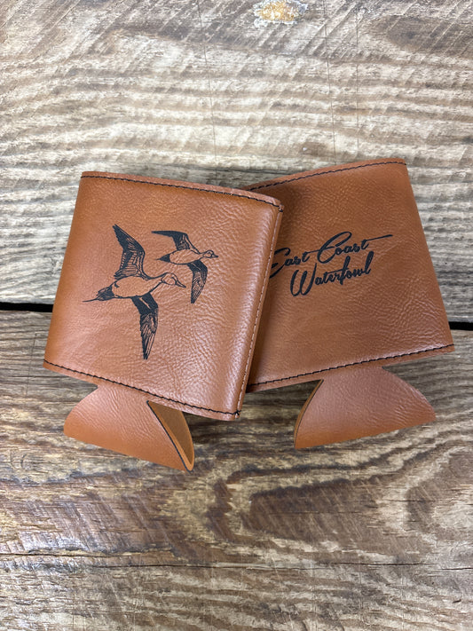 Banking Pintail Leather Beverage Holder