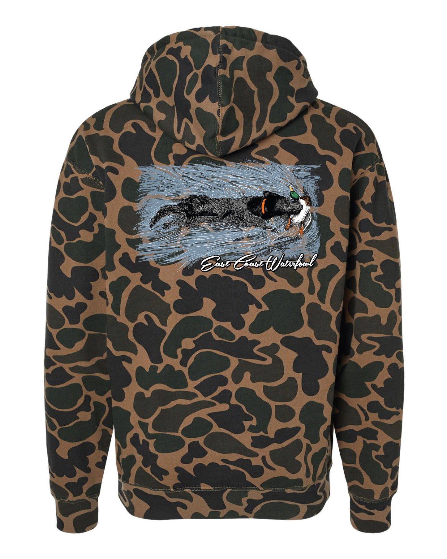 Water Dog Old School Camo Hoodie