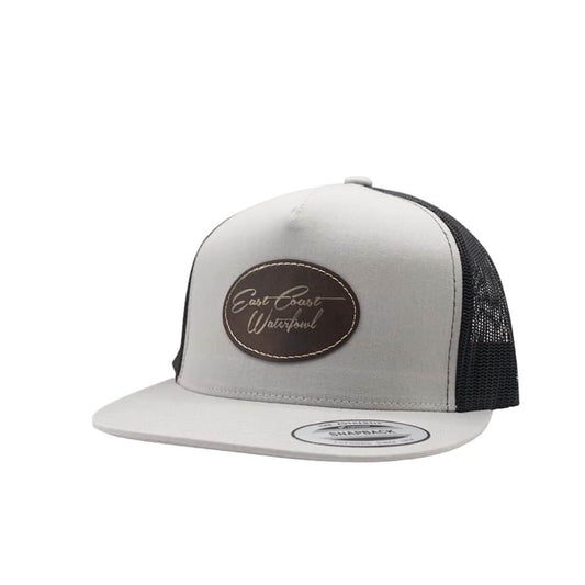High Top Rustic/Gold Oval ECW Patch Snapback