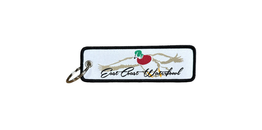 Wood Duck ECW Script Logo Key Chains