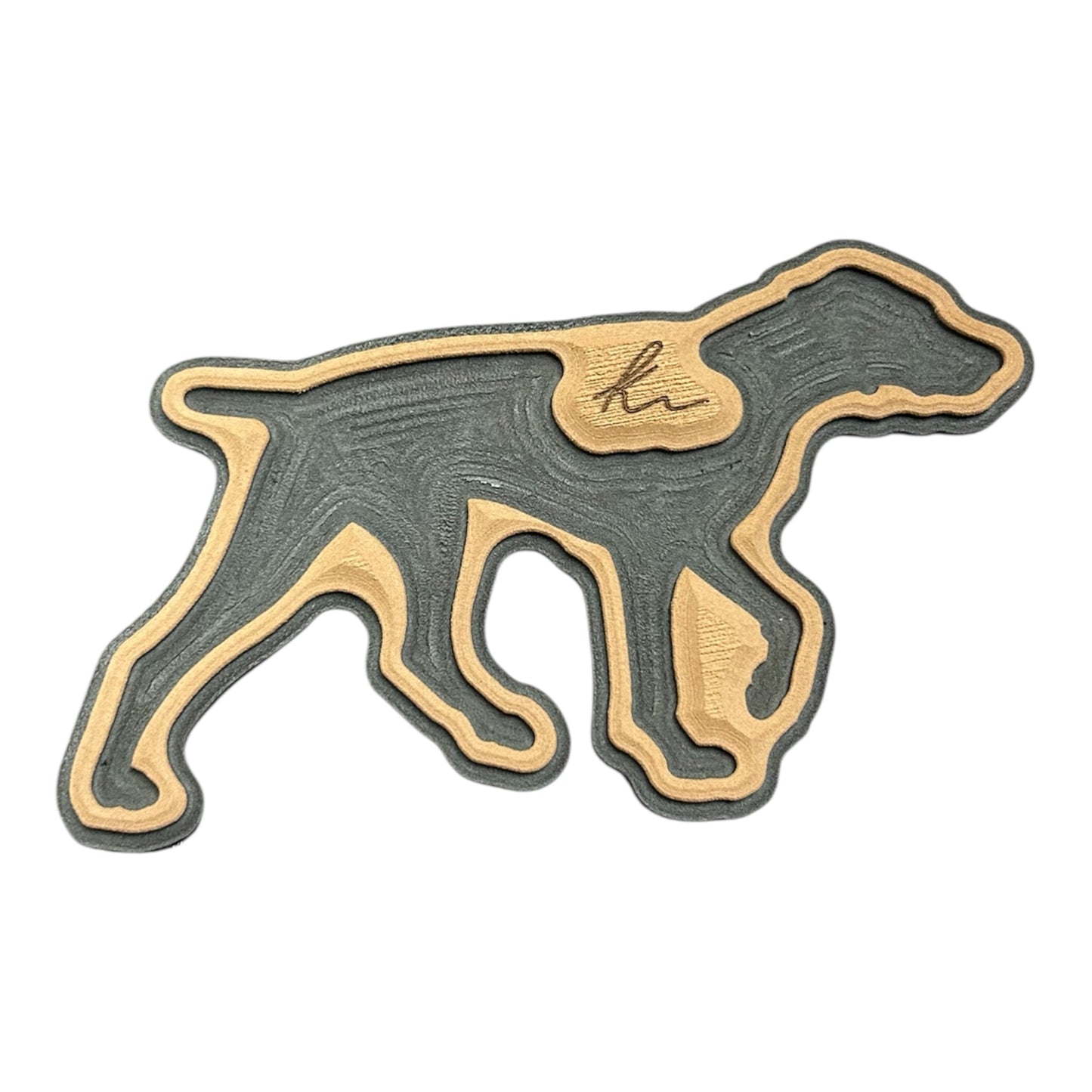 Pointer Outline Turtle Box Foam Sticker
