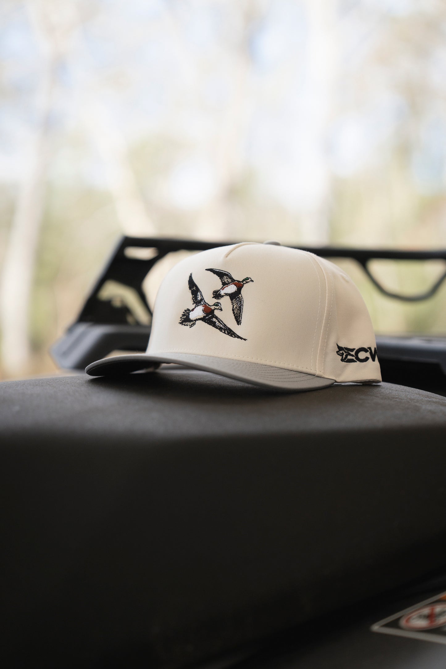 Banking Wigeon Embroidered Hats