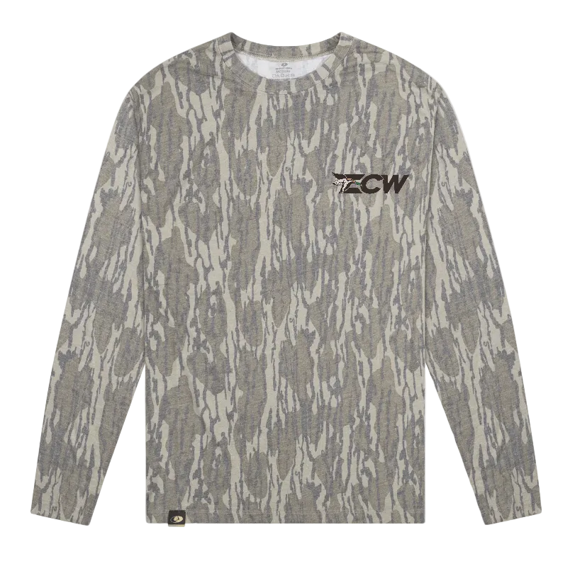 Swimming Lab Long Sleeve Bottomland Camo T-Shirt