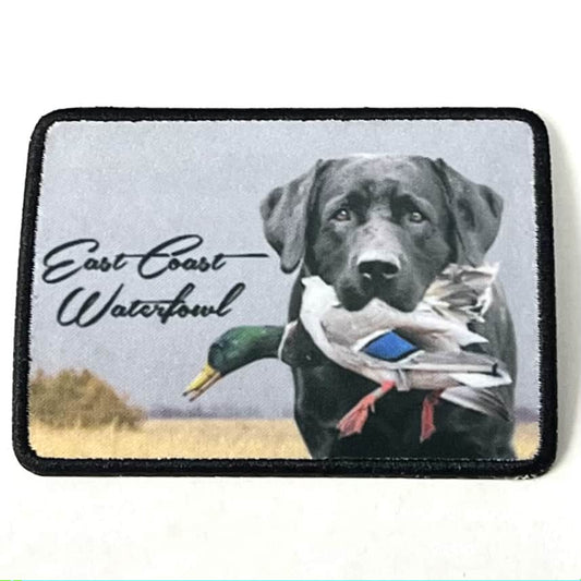 Banded Black Lab Patch