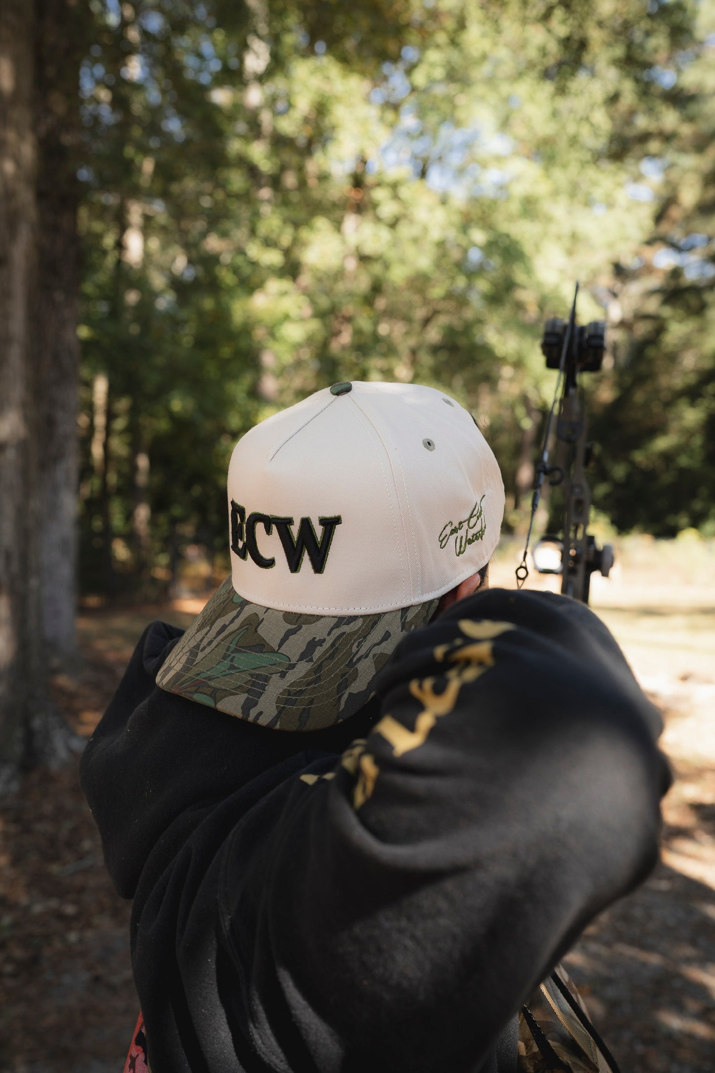 Embroidered ECW Puff Logo 5 Panel