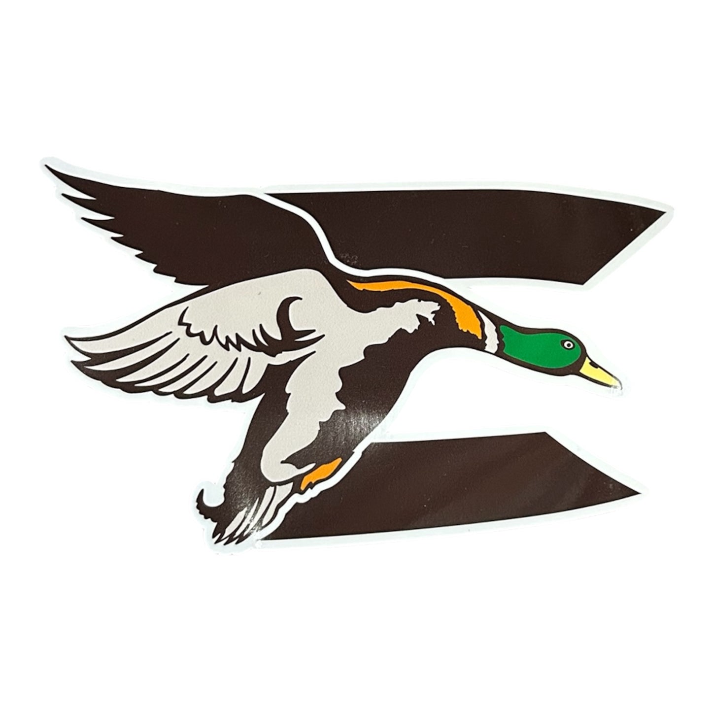 New E Logo Decal
