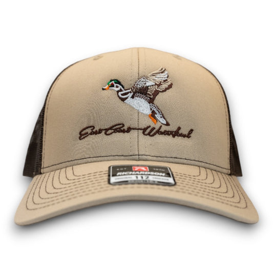 Embroidered Woodie Logo Snapback Hat