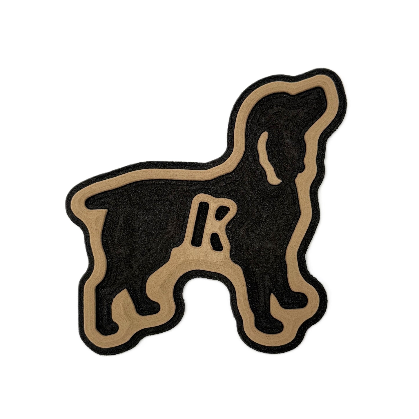 Boykin Outline Turtle Box Foam Sticker