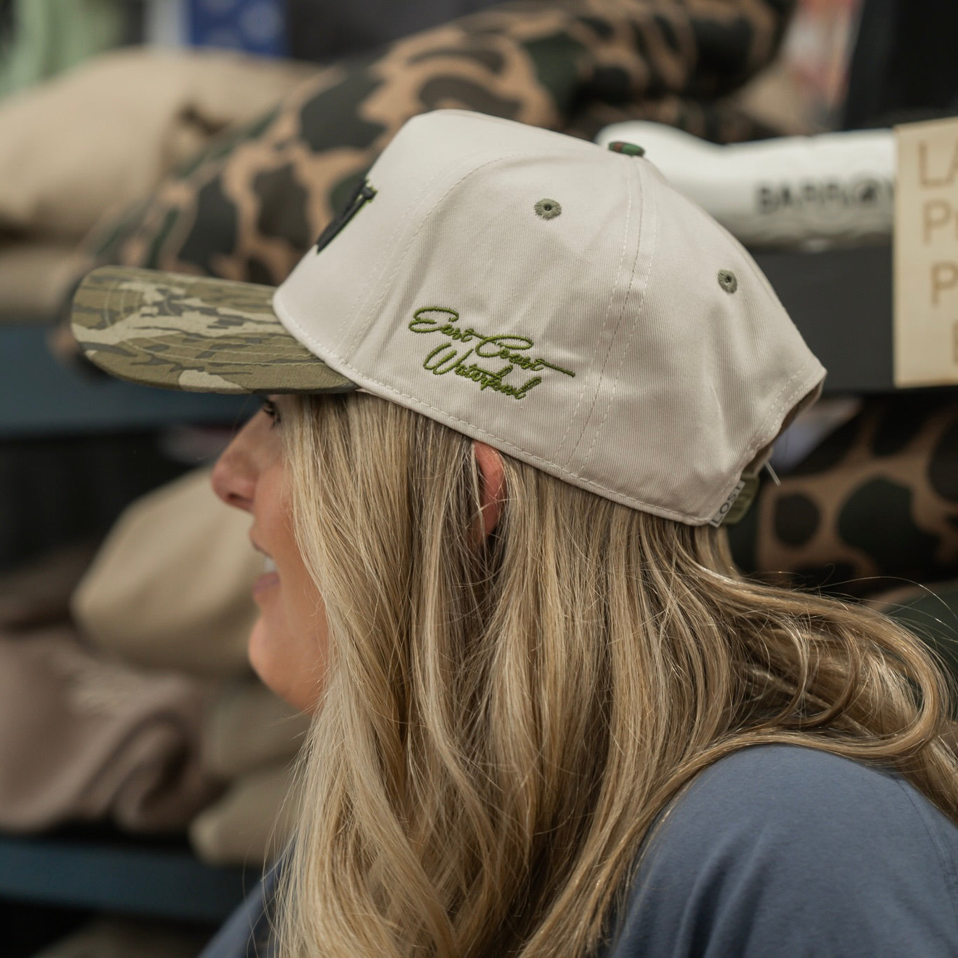 Embroidered ECW Puff Logo 5 Panel