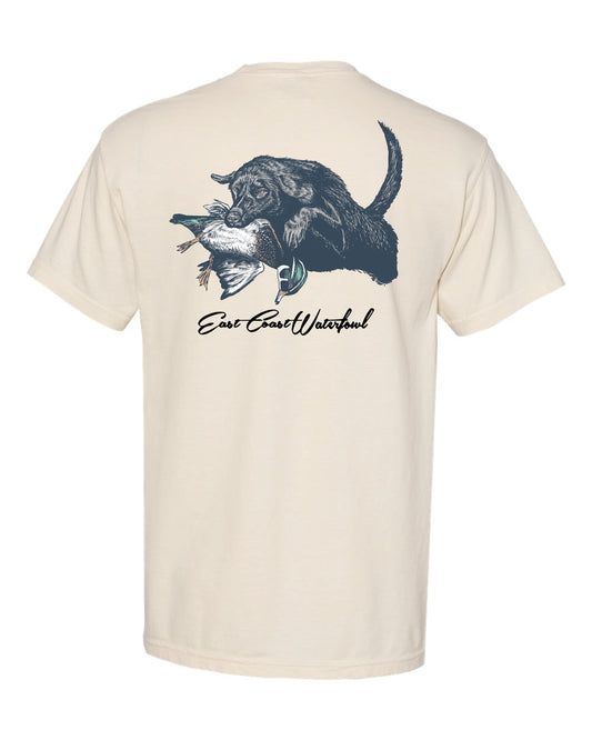 Leaping Lab Duck Dog T-shirt