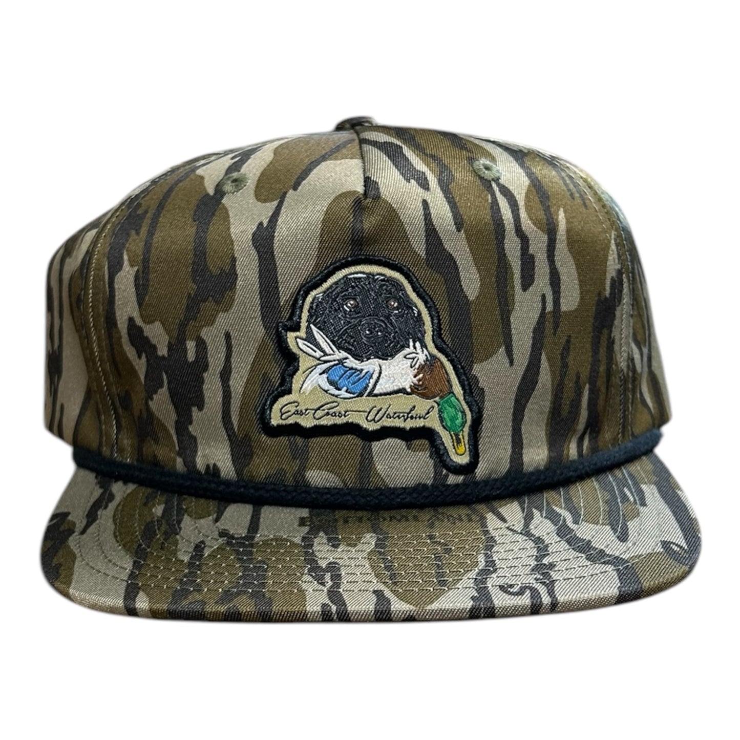 Bottomland Black Lab Rope Snapback