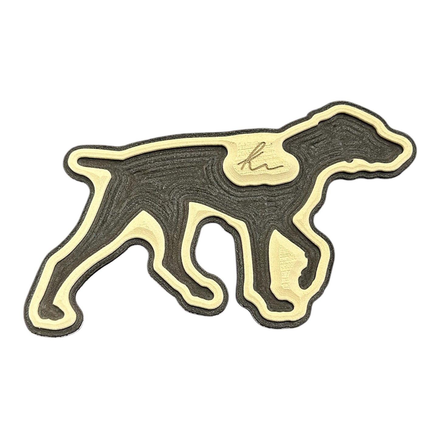 Pointer Outline Turtle Box Foam Sticker