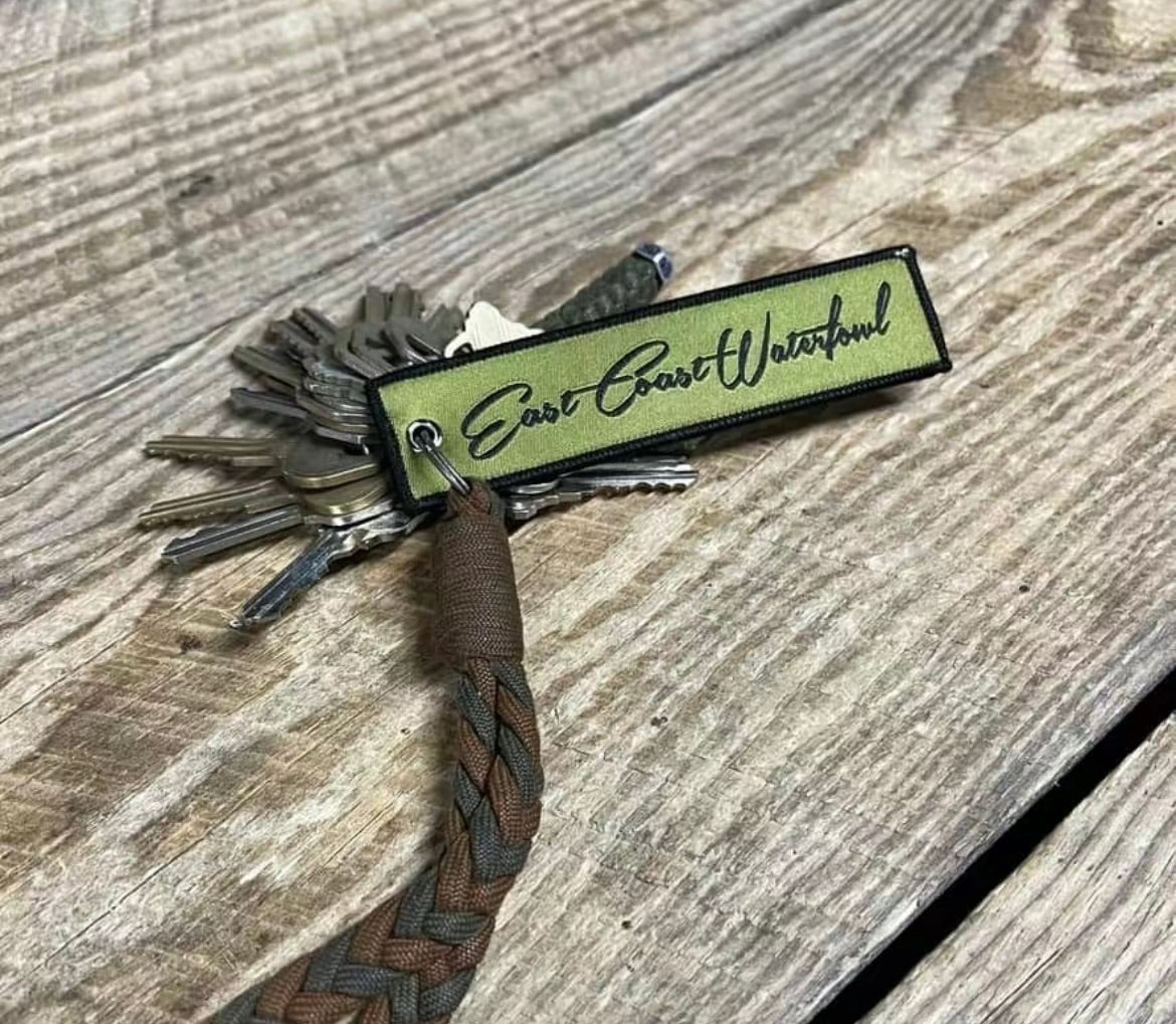 ECW Script Key Chain