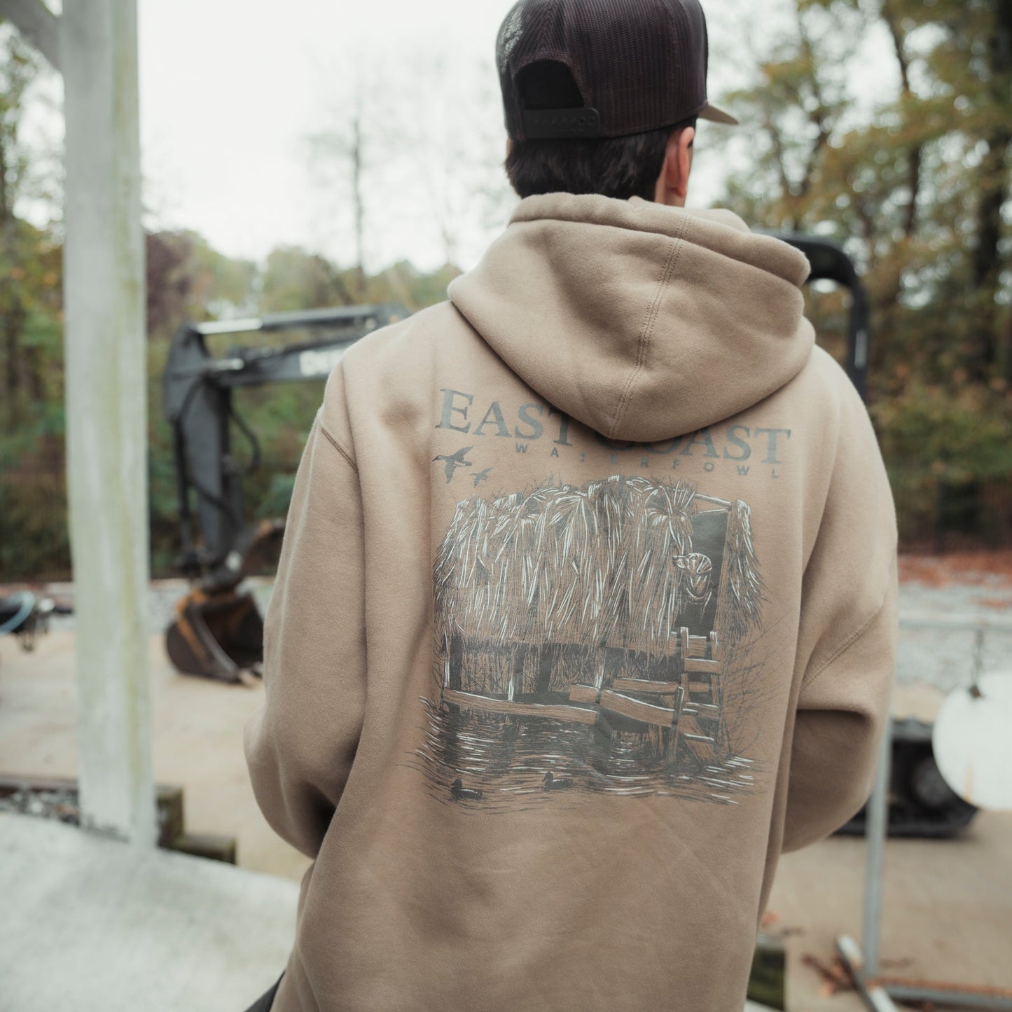 Duck Blind Tan Hoodie