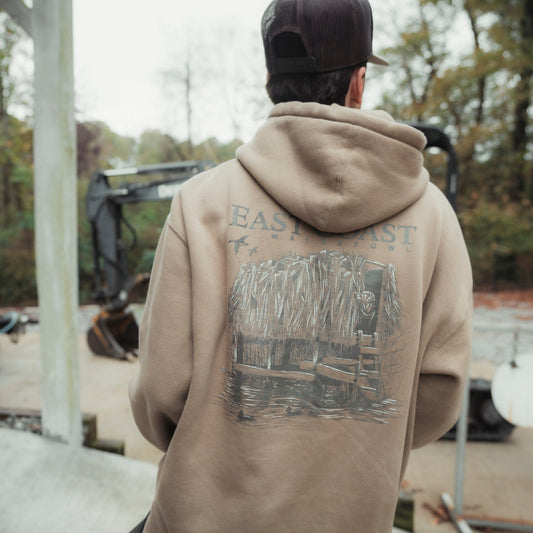 Duck Blind Tan Hoodie