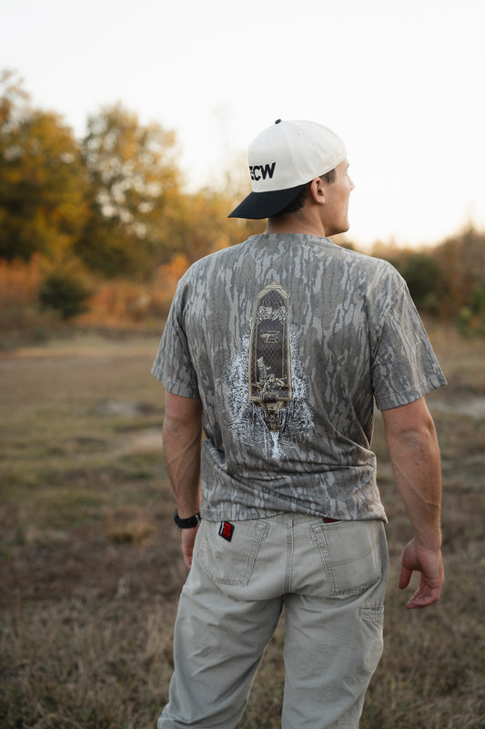 ECW 2.0 Duck Boat Bottomland Camo T-Shirt