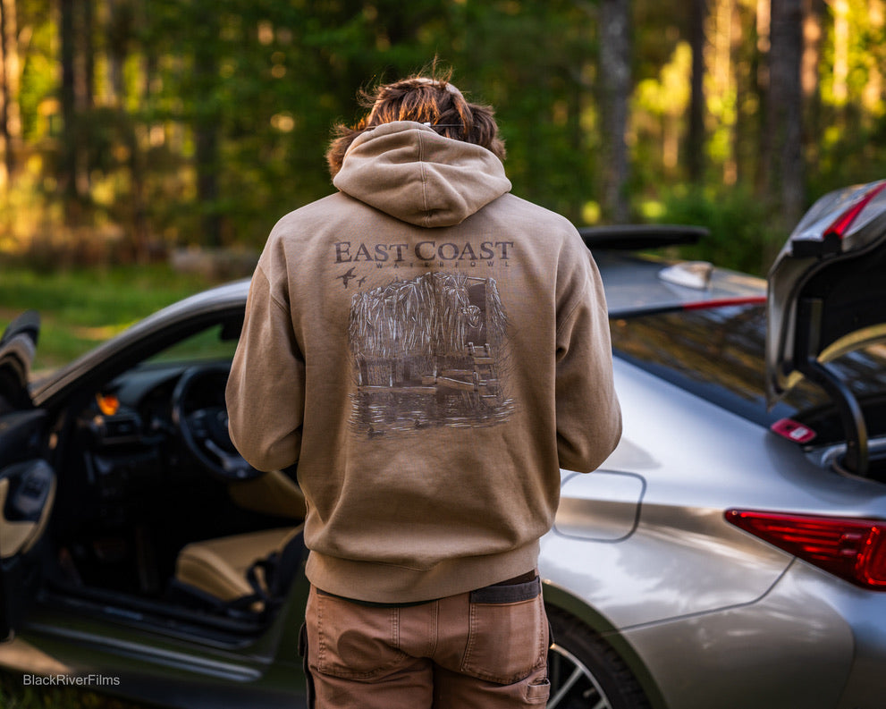 Duck Blind Tan Hoodie