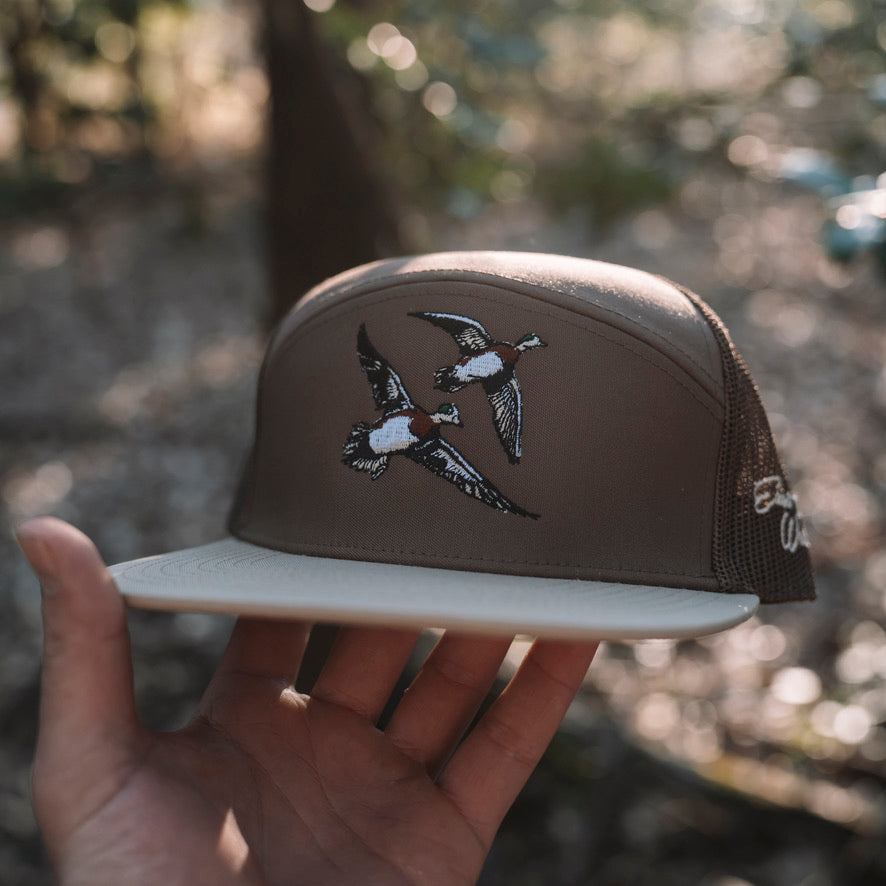 Banking Wigeon Embroidered Hats