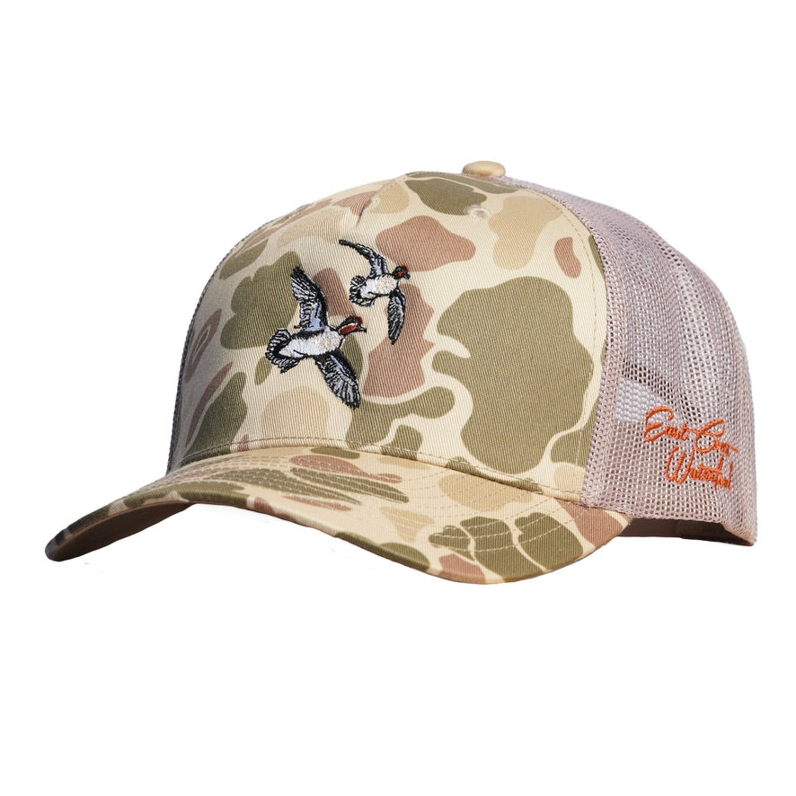 Banking Teal Embroidered Hats