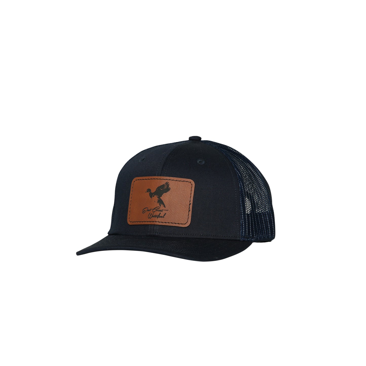 Leather Woodie Patch Hat