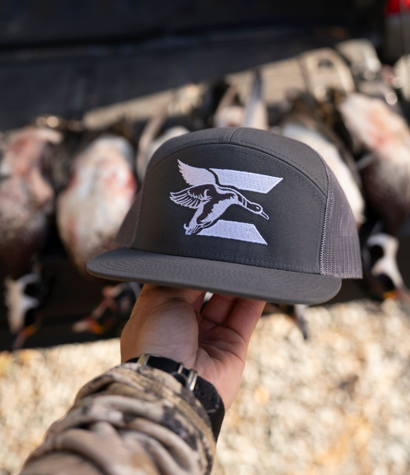 ECW 2.0 Logo Embroidered Hat (White E)