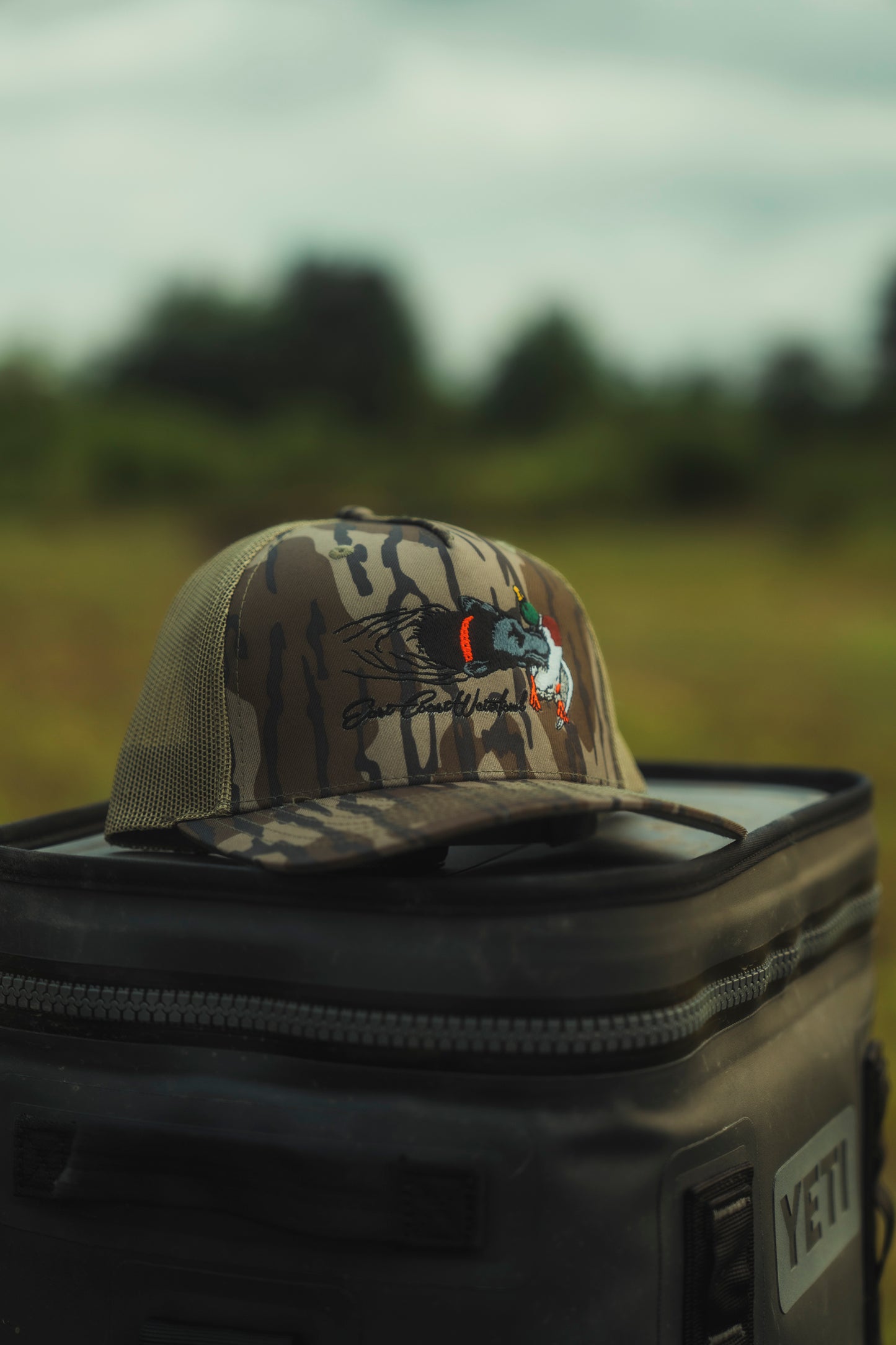 Water Dog Embroidered Hats
