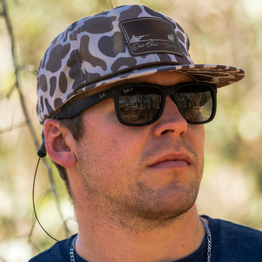 His Last Steps Leather Turkey Patch Hats