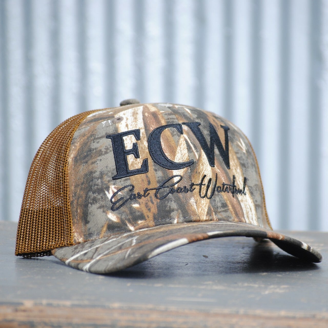 Embroidered ECW Logo snapback