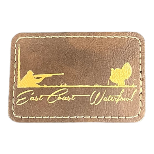 "His Last Steps" Leather Turkey Patch