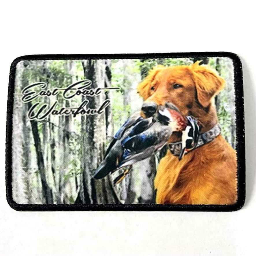 Golden Retreiver Banded Woodie Patch