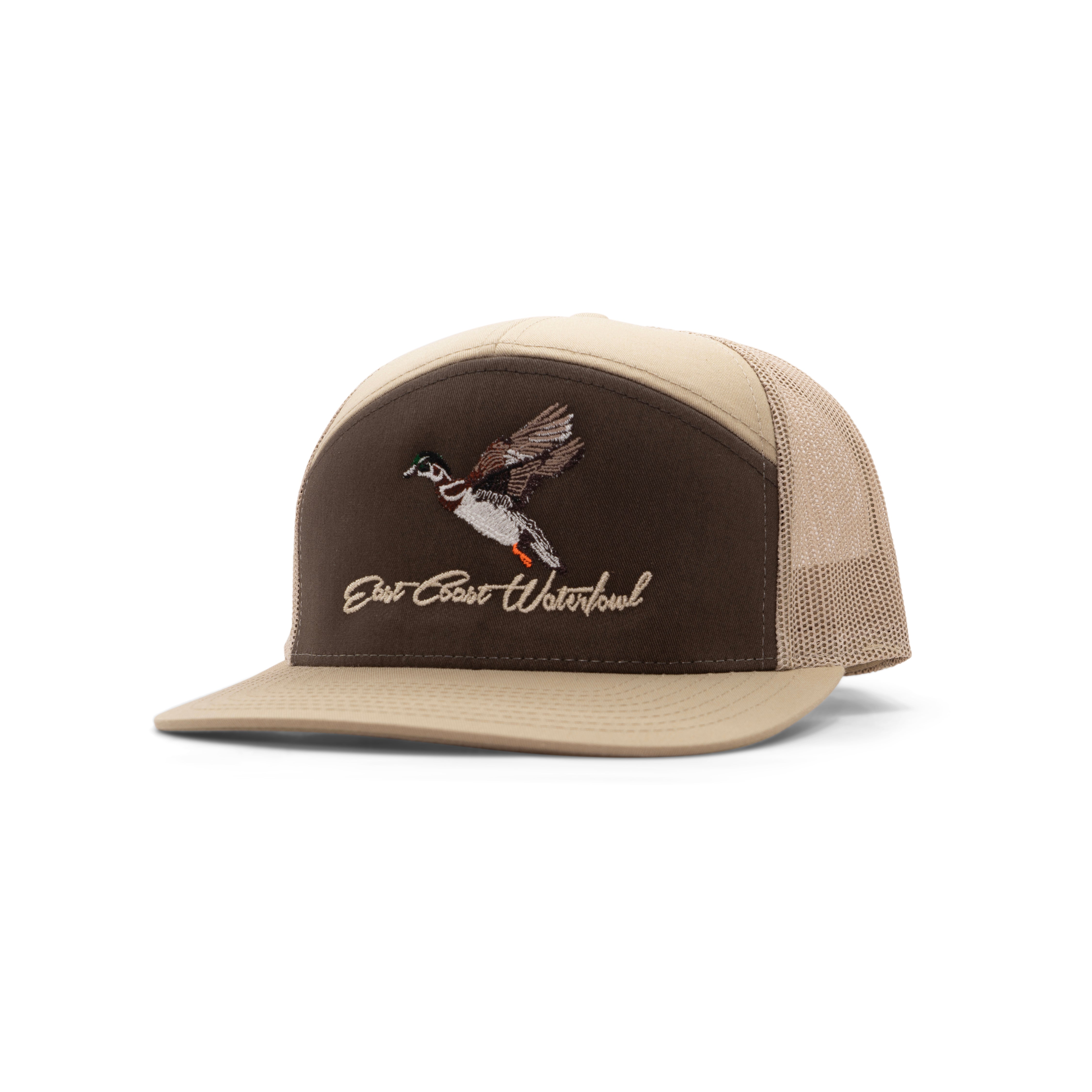 Embroidered Woodie 7 Panel Duck Hat – East Coast Waterfowl