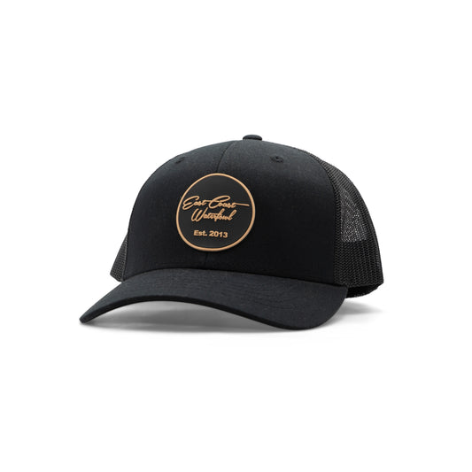 All Black Youth PVC Patch Hat