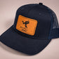 Leather Woodie Youth Patch Hat