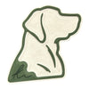 Lab Head Outline Turtle Box Foam Sticker