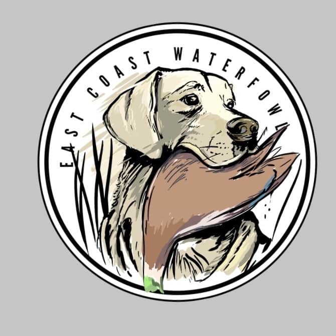 Yellow Lab Circle Decal