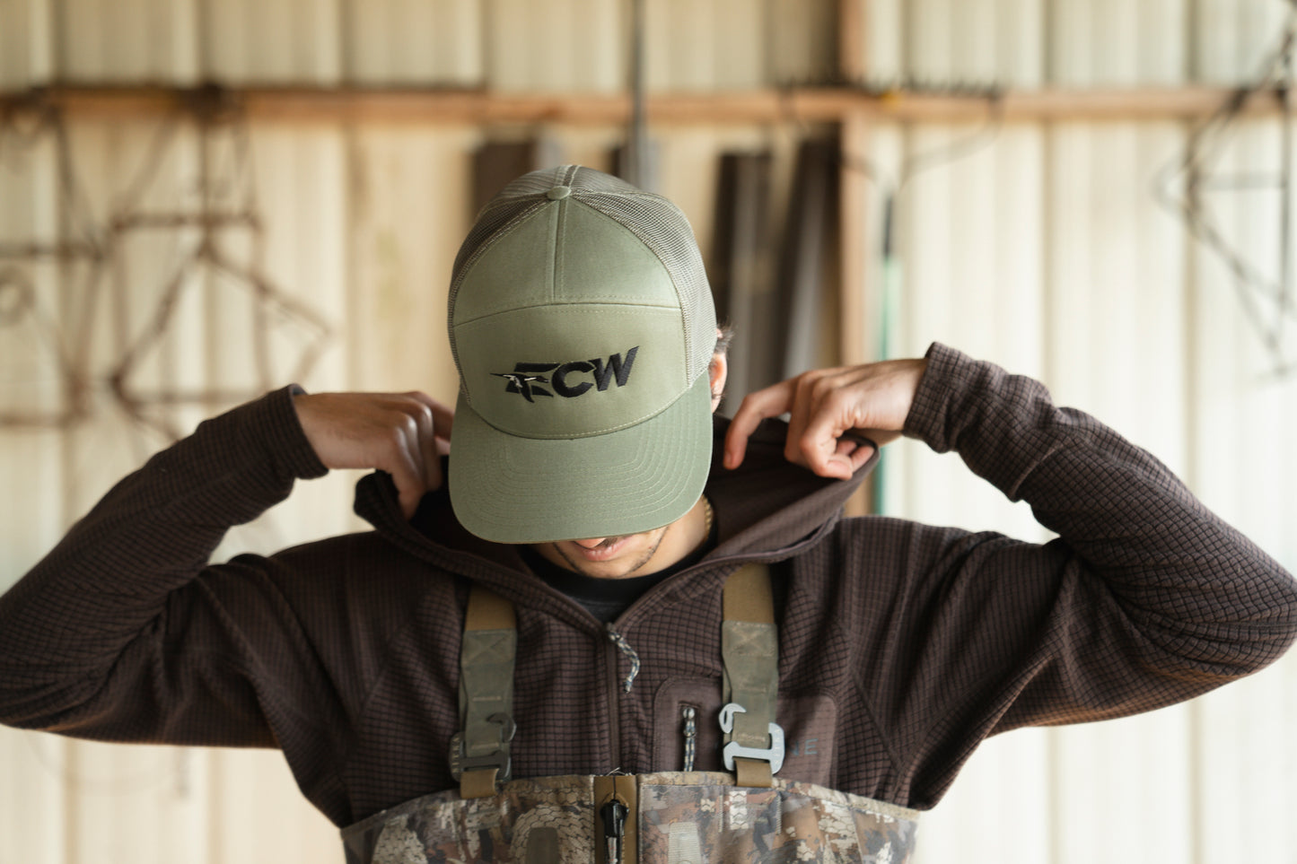 ECW 2.0 Logo Embroidered Pintail Script Hat