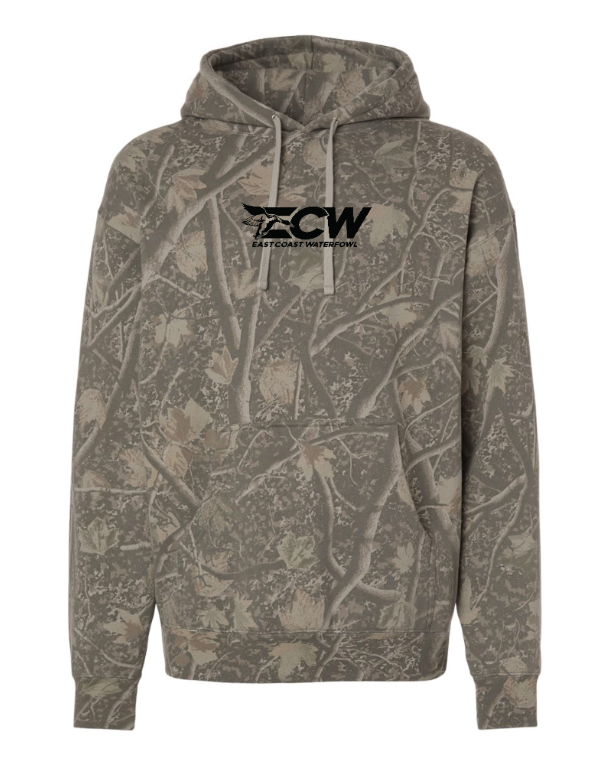 ECW Script Deadwood Camo Hoodie