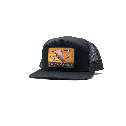 Scenic Goose Patch 7 Panel Hat