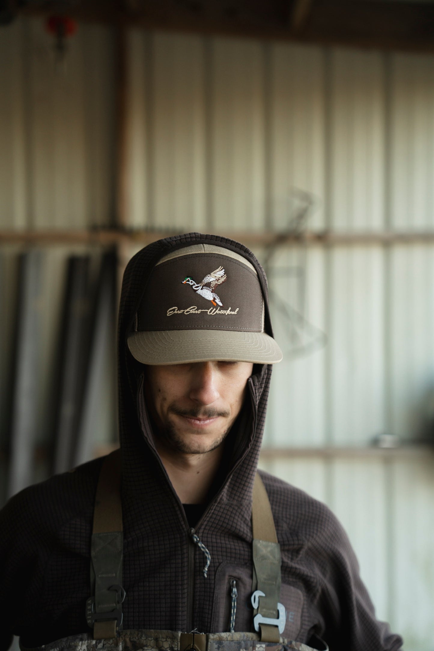 Embroidered Woodie Logo 7 Panel