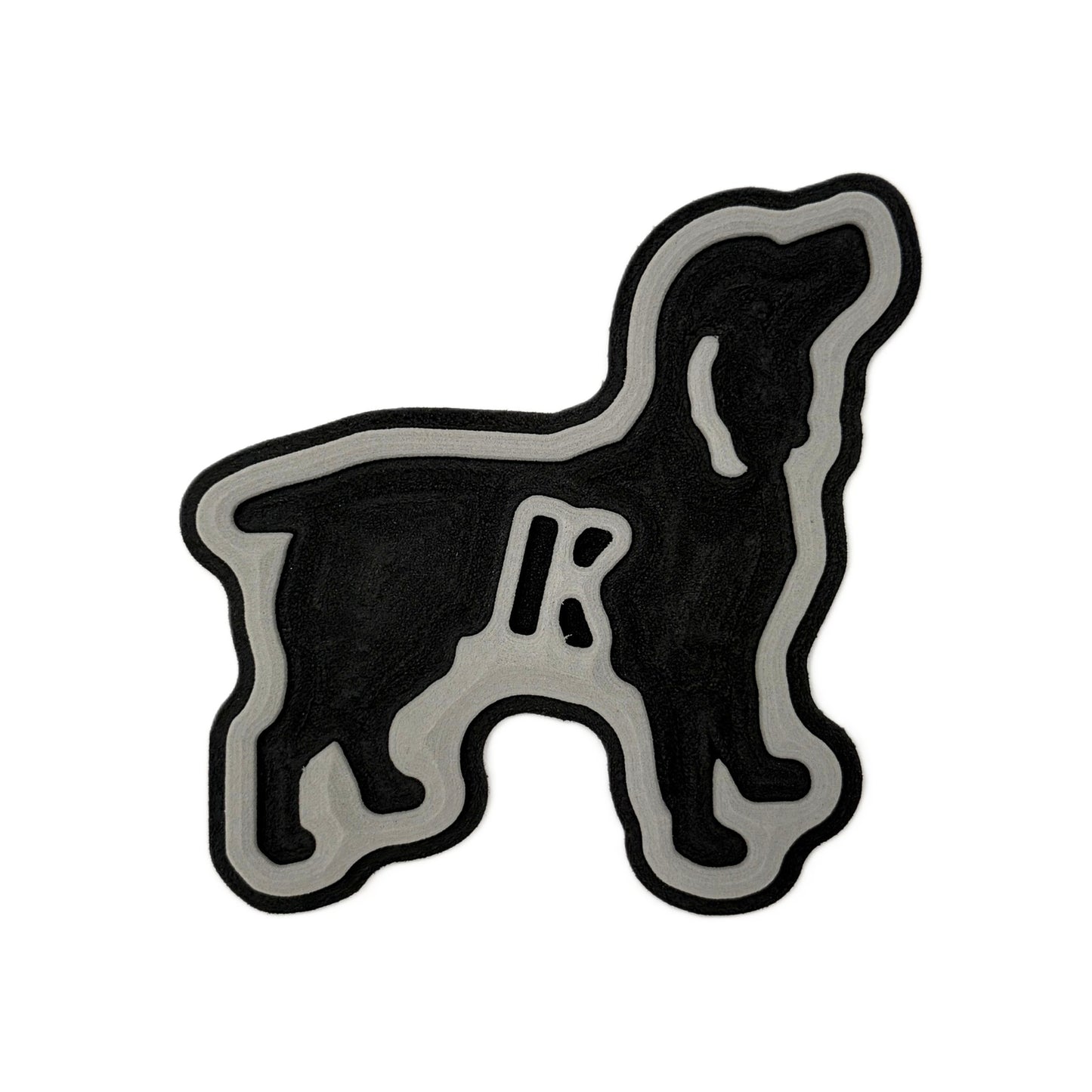 Boykin Outline Turtle Box Foam Sticker