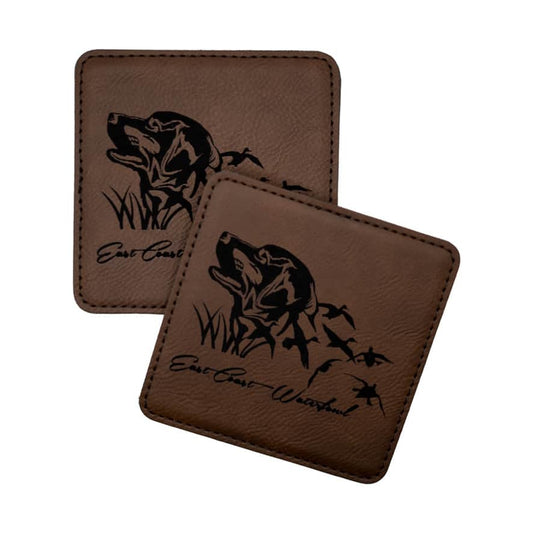 4 Pack Of Man Cave Coasters (Lab)