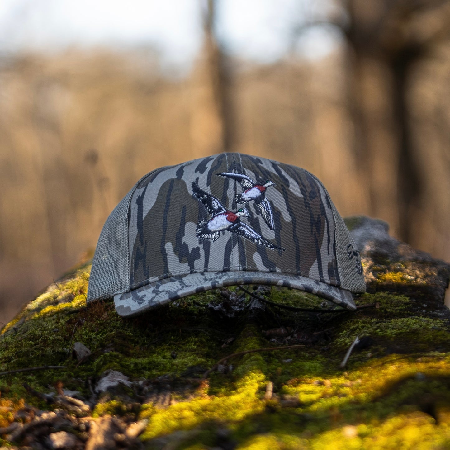 Banking Wigeon Embroidered Hats