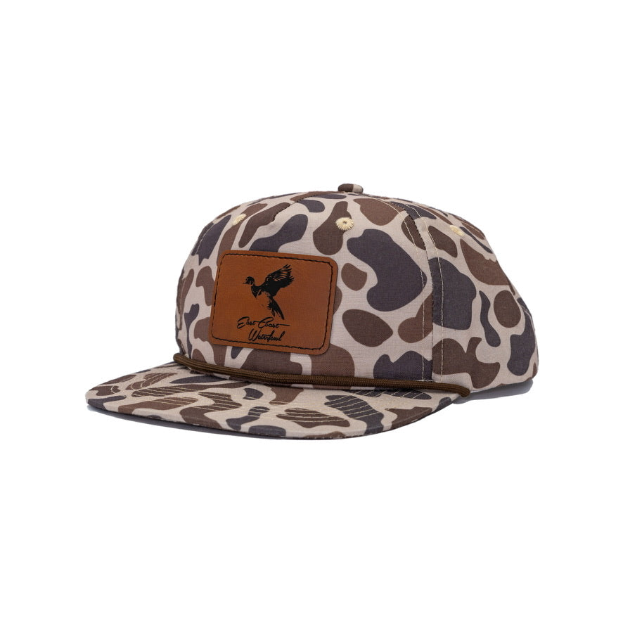 Leather Woodie Patch Hat