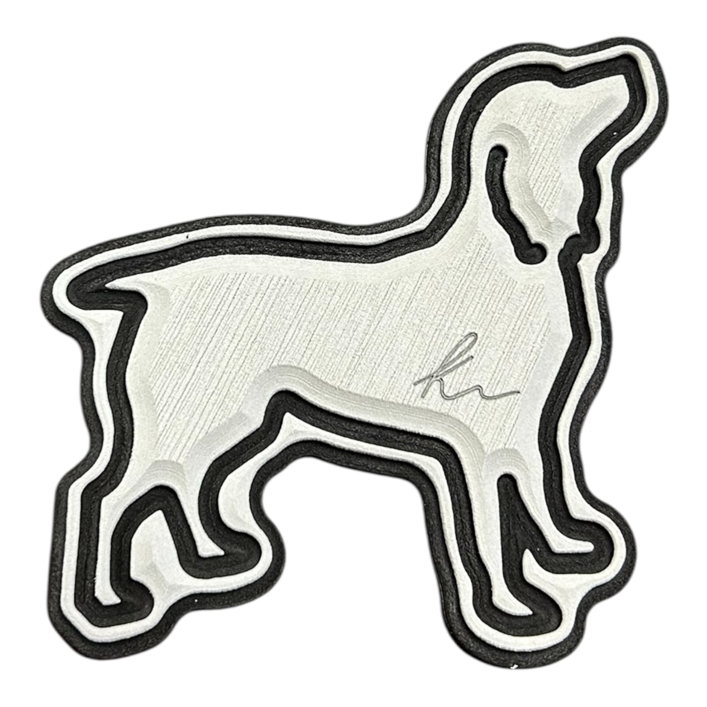 Boykin Outline Turtle Box Foam Sticker